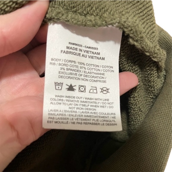 Men's Nike Air French Terry Crew Neck Sweatshirt Size M - Picture 9 of 10